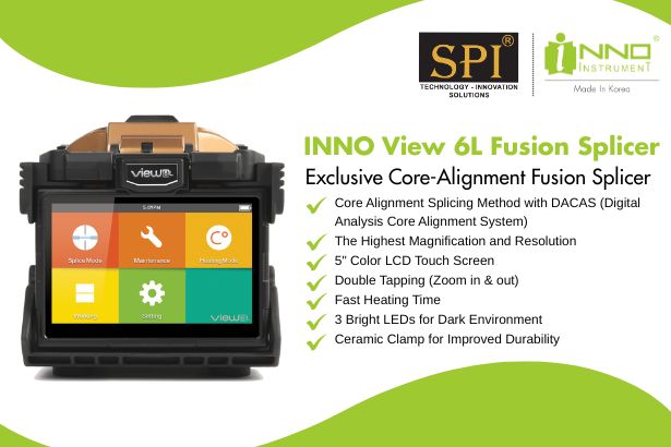 INNO View 6L Fusion Splicer: The Ultimate Core Alignment Splicing Solution for High-Speed Fiber Networks